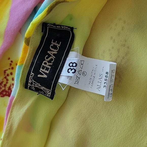 VERSACE Runway 2004 Floral Halter Top - Picture 5 of 6